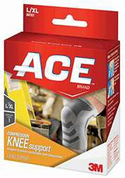 ACE KNEE SUPPORT COMPRESSION LARGE/X-LARGE 1 CT