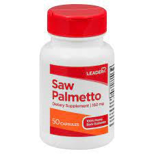 LEADER(TM) SAW PALMETTO 160MG CAPLETS 50 CT
