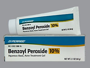 PERRIGO BENZOYL PEROXIDE 10% 2.1OZ
