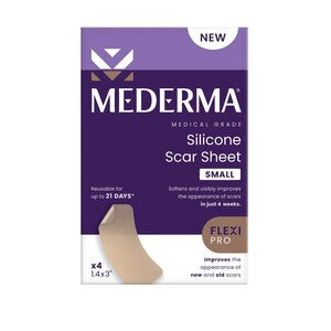 Mederma Silicone Scar Sheets - S - 4ct