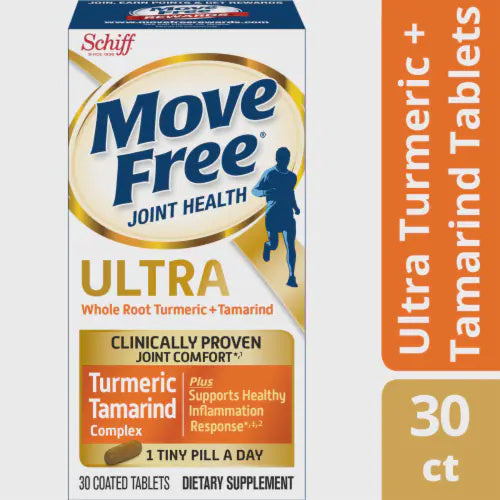 MOVE FREE ULTRA JOINT HEALTH TUMERIC TAMARIND TABLETS 30 CT