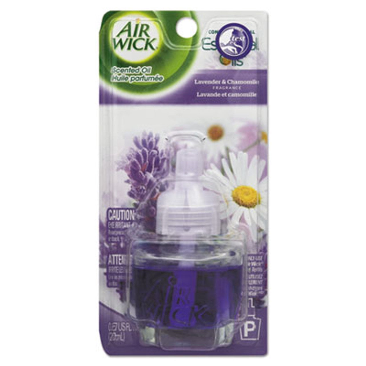 Air Wick Scented Oil Refill Lavender Chamomile 0.67 oz Purple