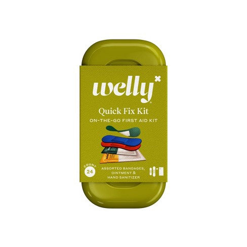 Welly Quick Fix Kit First Aid Travel Kit - 24ct