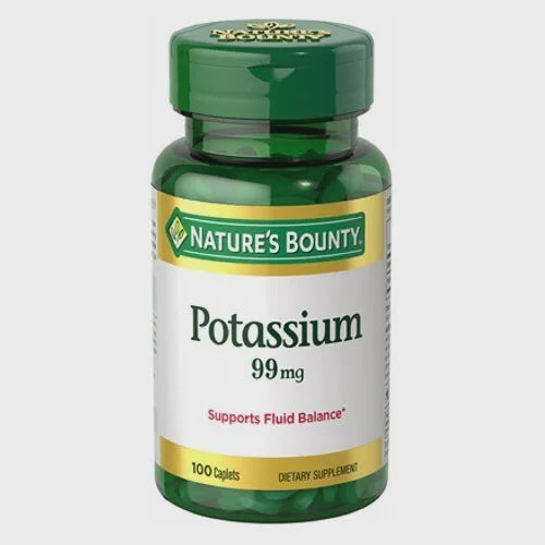 Nature's Bounty Dietary(钾) Potassium Capletss, 99 mg, 100 Ct