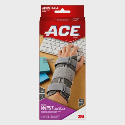 ACE Deluxe Wrist Brace, Left Adjustable - 1 ct