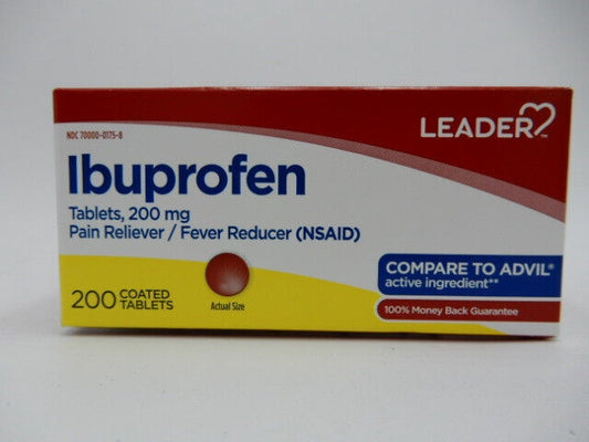 LEADER IBUPROFEN 200MG