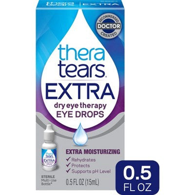 Theratears Extra Dry Eye Therapy Lubricant Eye Drops - 0.5 Fl Oz