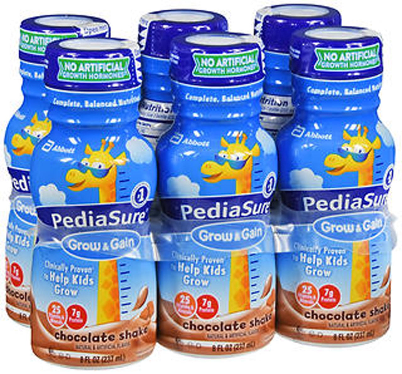 PEDIASURE CHOCOLATE SHAKE PKG (6 x 8OZ)