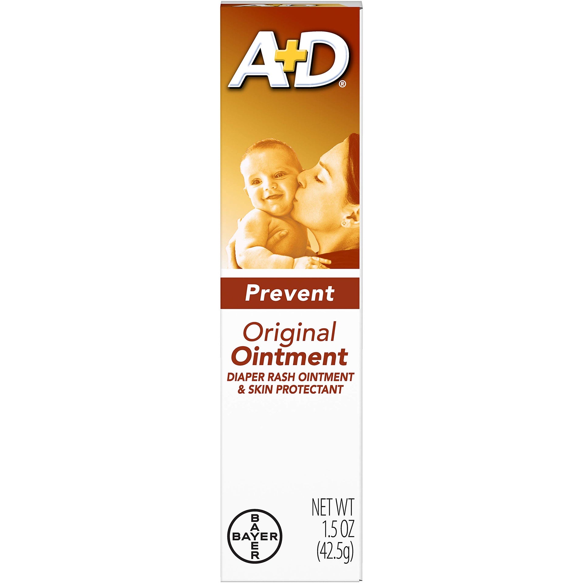 A+D Prevent Diaper Rash & Skin Protectant Original Ointment -1.5OZ
