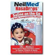 NEILMED SALINE ON THE GO15*15ML SINGLE-USE