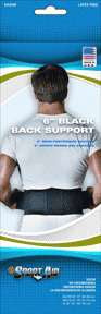 6N BACK SUPPORT SB BLK/ XSM