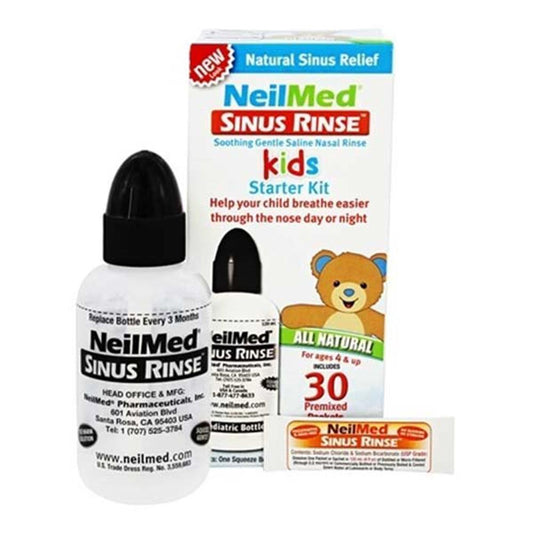 NEILMED Sinus Rinse Kids Starter Kit 30 Premixed Packets