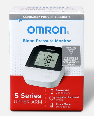 OMRON BLOOD PRESSURE MONITOR AUTOMATIC 5 SERIES UPPER ARM