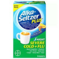 ALKA-SELTER PLUS COLD&FLU 6 PACKET