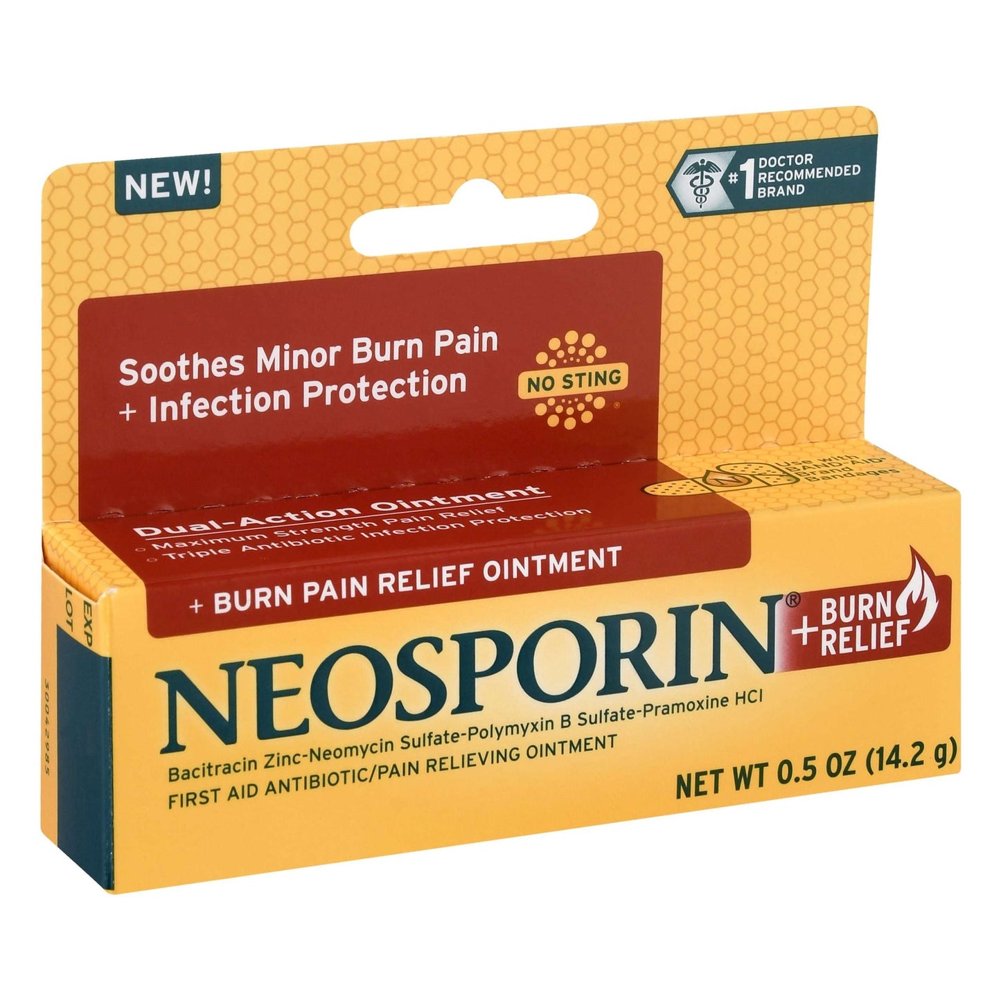 Neosporin Burn Relief Ointment, Maximum Strength - 0.5 oz