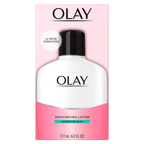 Olay Sensitive Skin Moisturizing Lotion - 6 fl oz bottle