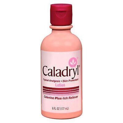 Caladryl Calamine Lotion Skin Protectant plus Itch Relief, 6 Fl Oz