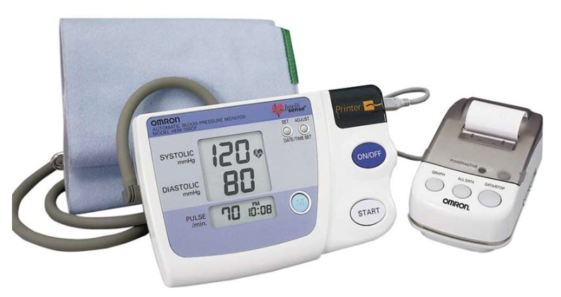 Omron HEM-705CP Intellisense® Automatic Blood Pressure Monitor/Printer