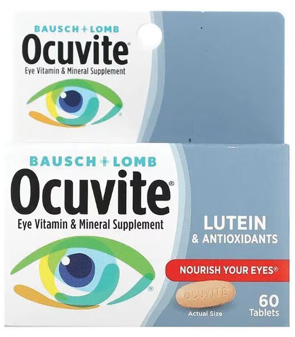 OCUVITE® VITAMIN & MINERAL SUPPLEMENT 60 CT TABLETS