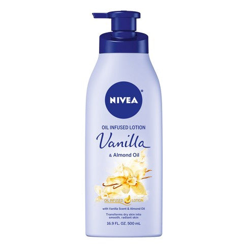 Nivea Oil Infused Body Lotion With Vanilla And Almond Oil - 16.9 Fl Oz