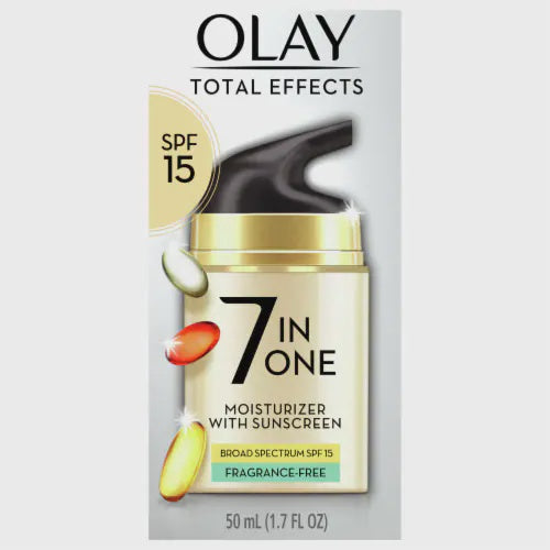 Olay Total Effects Face Moisturizer Fragrance-free - Spf 15 - 1.7 Fl Oz