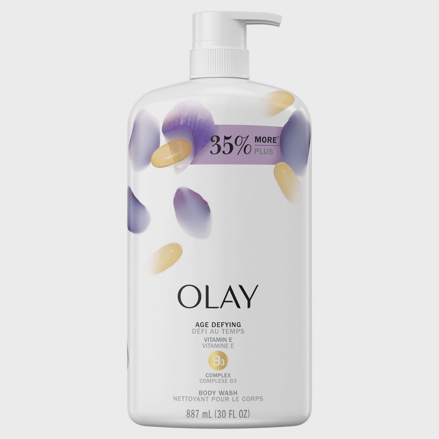 Olay Age Defying Body Wash with Vitamin E 887 mL