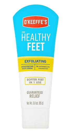O'Keeffe's Exfoliating Moisturizing Foot Cream, 3.0 oz