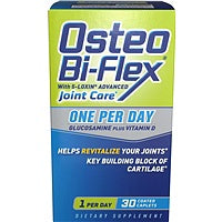 OSTEO BI-FLEX GLUCOSAMINE & VITAMIN D CAPLETS 30 CT
