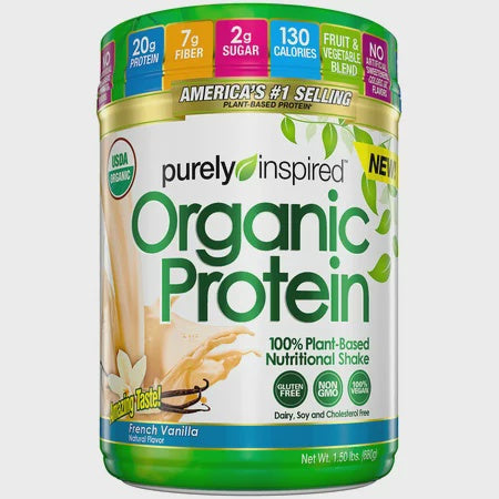 Purely Inspired Organic French Vanilla Protein Powder, 1.5 Pound