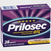 PRILOSEC OTC ACID REDUCER 20MG TABLETS 28 CT