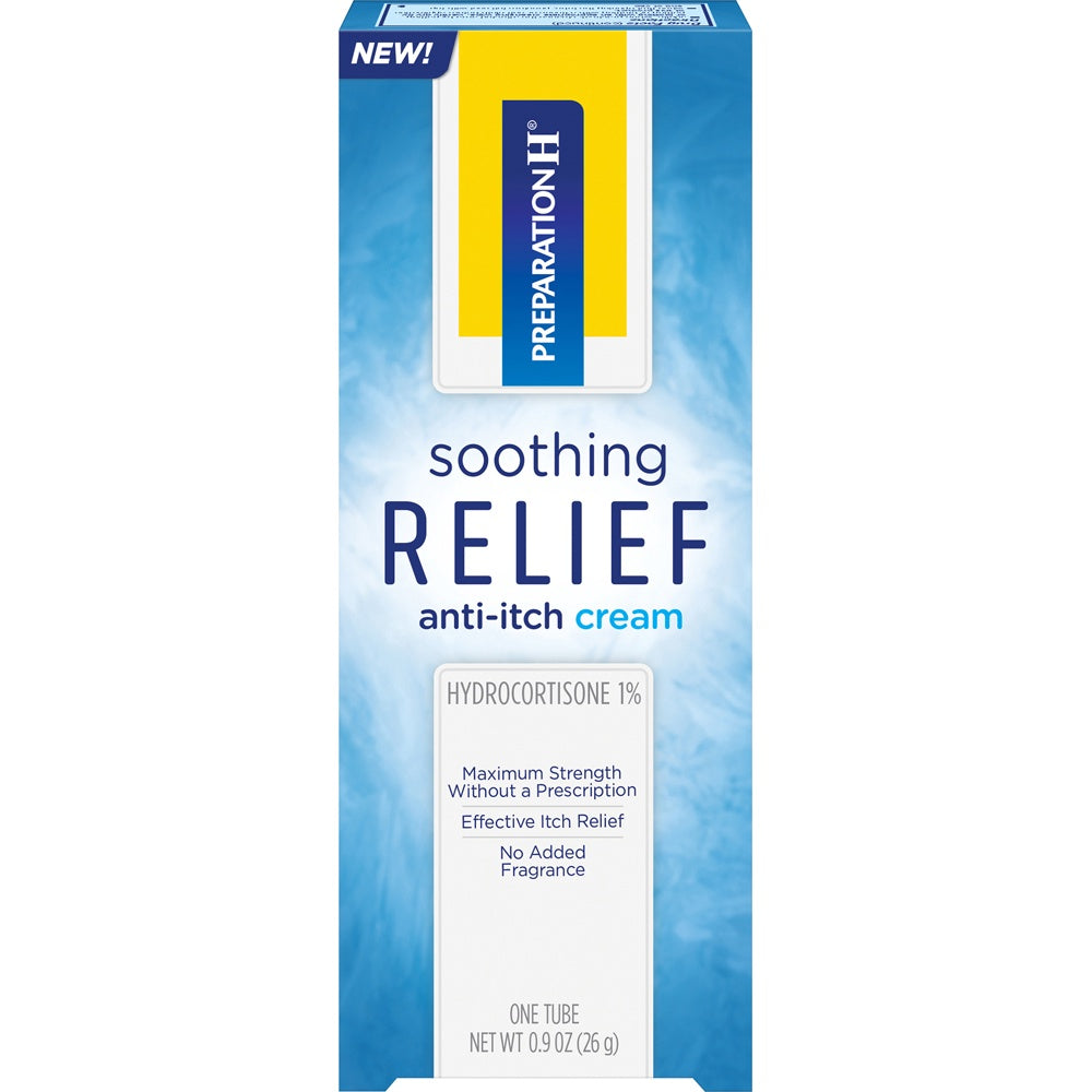 PREPARATION H ANTI-ITCH MAX STRENGTH CREAM 0.9 OZ