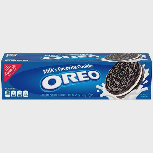 Oreo Chocolate Sandwich Cookies, 5.25 Ounce