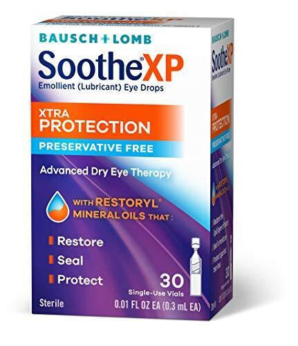 Bausch + Lomb Soothe XP Xtra Protection Eye Drops Preservative Free - 30 ct