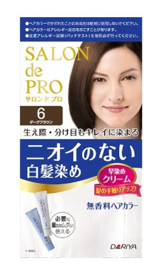SALON de PRO 6 DARK BROWN ONE PUSH CREAM