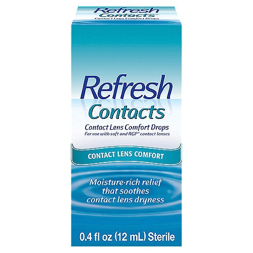 Refresh Contact Lens Comfort Drops, 12mL