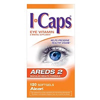 SYSTANE I-CAPS AREDS 2 EYE VITAMIN SOFTGELS 120 CT