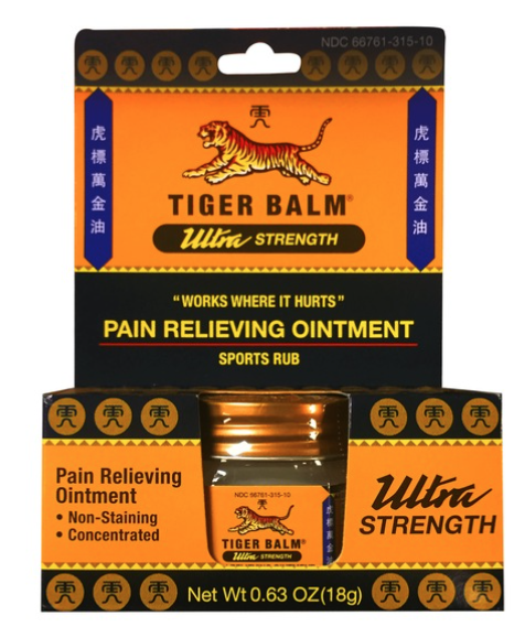 TIGER BALM ULTRA STRENGTH PAIN RELIEVING OINTMENT 0.63OZ