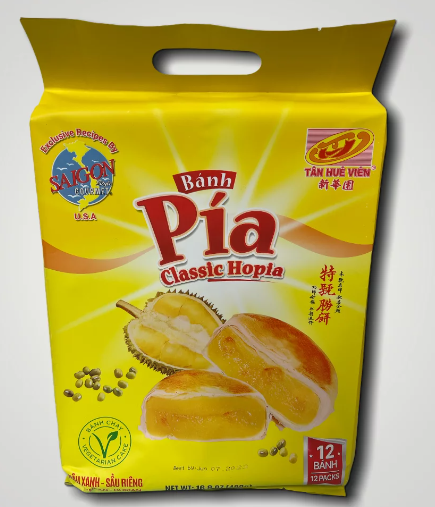 Tan Hue Vien Banh Pia Hopia Cake, 16.8 oz, 12 ct