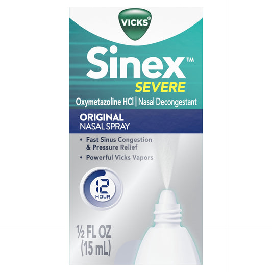 Vicks Sinex Long-Acting Nasal Spray .5 oz , SPRAY MEDICAL INTERNAL