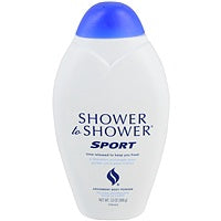 SHOWER/SHOWER POWD SPORT 13 OZ