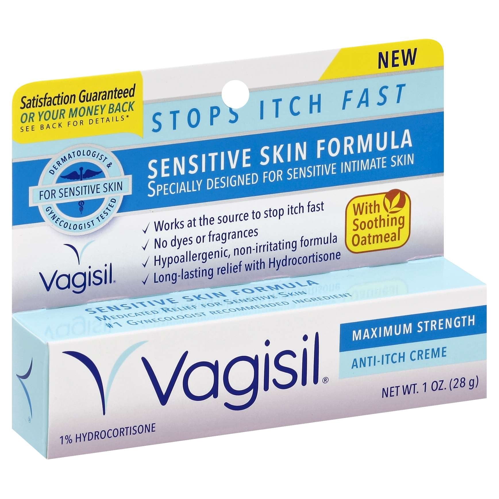 Vagisil Anti-Itch Sensitive Skin Cream 1 oz