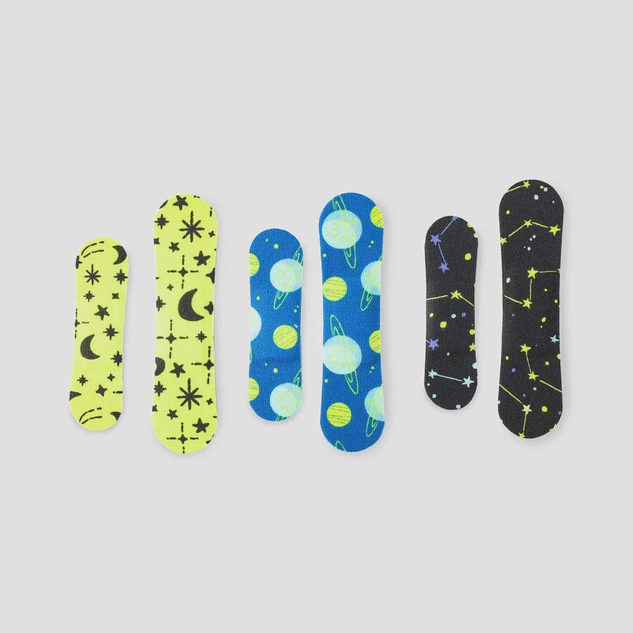 Welly Bravery Badges Space Assorted Flex Fabric Bandages - 48 ct.