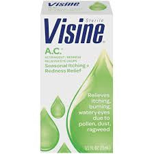 Visine Advanced Relief Redness & Irritated Eye Drops 0.5oz , DROPS