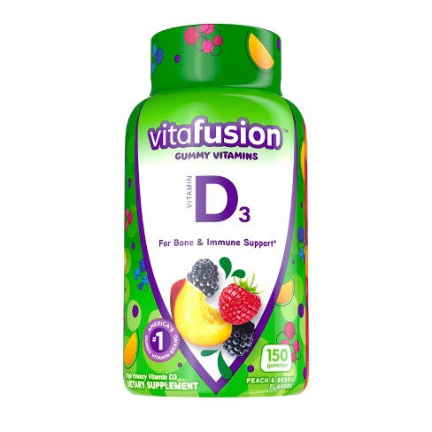 VITAFUSION VITAMIN D3 GUMMIES FRUIT 150 CT