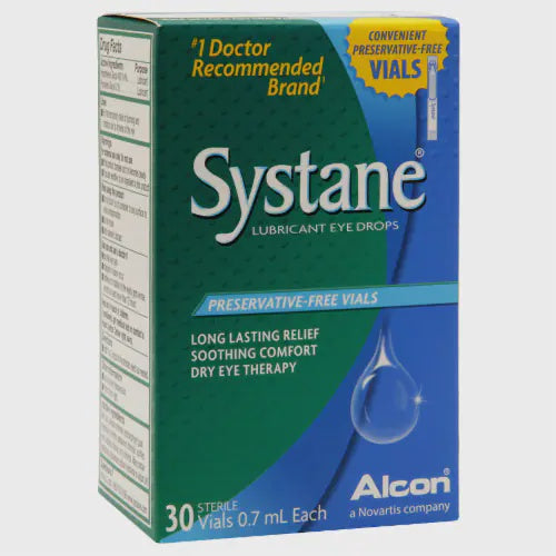 Systane Eye Drops, Lubricant, Vials - 30 pack, 0.7 ml vials