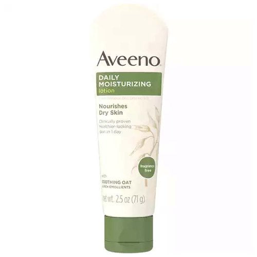 Aveeno Daily Moisturizing Body Lotion With Soothing Prebiotic Oat For Dry Skin - 2.5 Fl Oz