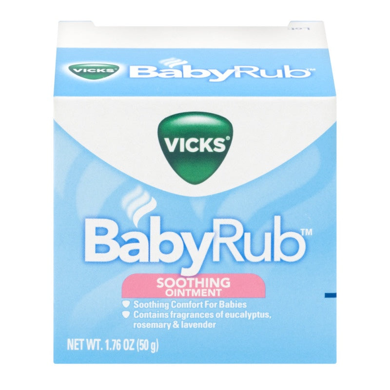 Vicks BabyRub Soothing Ointment 1.76 oz. Jar