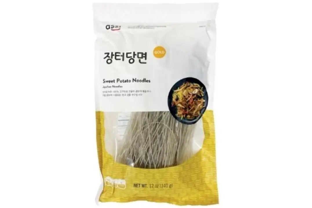 Assi Brand Sweet Potato Noodles (Japchae Noodles) 12 oz (340g)