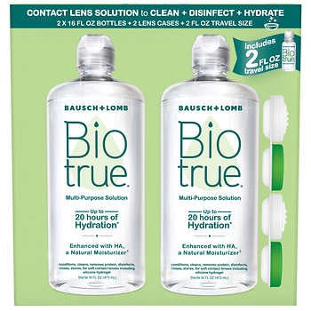 B+L Biotrue Multi-Purpose Solution, 34 Ounces (2X 16FL)