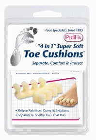 PEDIFIX TOE CUSHIONS 1 PAIR
